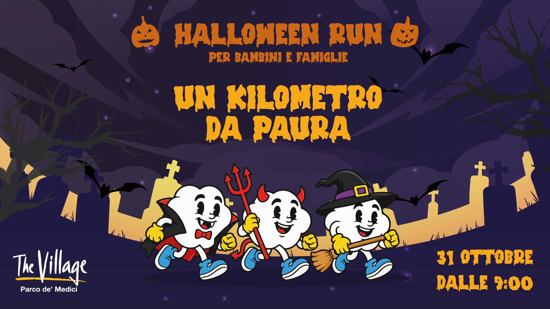 Halloween Run - Un Kilometro da Paura
